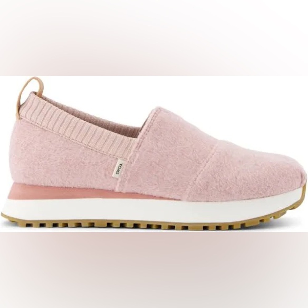 TOMS Alpargata Resident 2.0 Ballet Pink Felt Sneaker